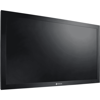 AG Neovo QX-32 monitor, 32" LED VA fekete, Fémváz, 4K, VGA, DVI, HDMI, DP, NeoV,