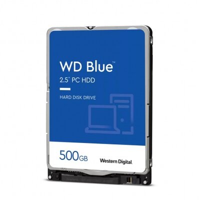 HDD NOTEBOOK WD Blue 2,5" SATA3 5400rpm 7mm 500GB