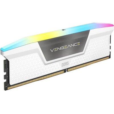 CORSAIR Vengeance RGB DDR5 6000MHz CL36 32GB Kit2 White