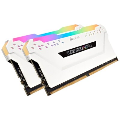 DDR4 16GB 3200MHz Corsair Vengeance RGB PRO White CL16 KIT2