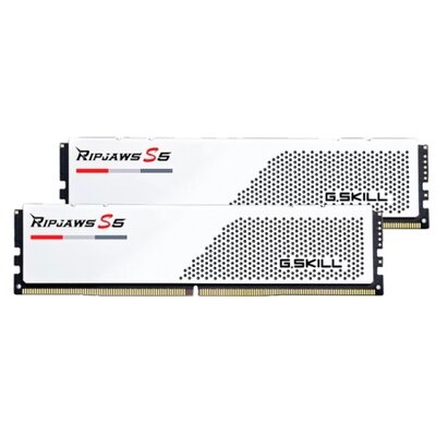 G.SKILL Ripjaws S5 DDR5 5600MHz CL28 32GB Kit2 (2x16GB) Intel XMP White