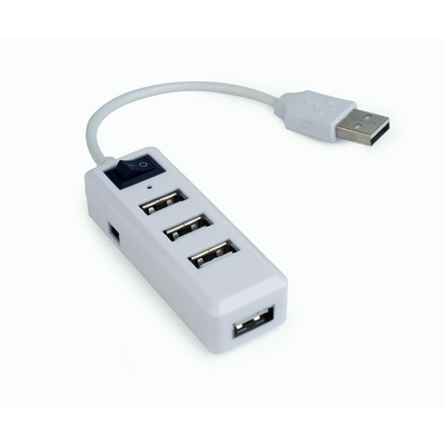Gembird 4-portos USB2.0 HUB White