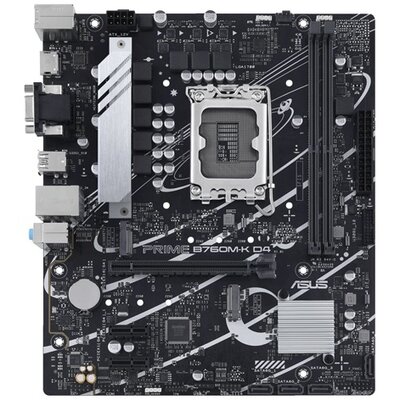 ASUS PRIME B760M-K D4 Intel B760 LGA1700 mATX alaplap