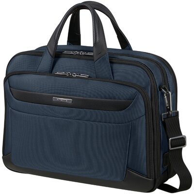 Samsonite PRO-DLX 6 Bailhandle 15.6" Exp Kék laptop táska