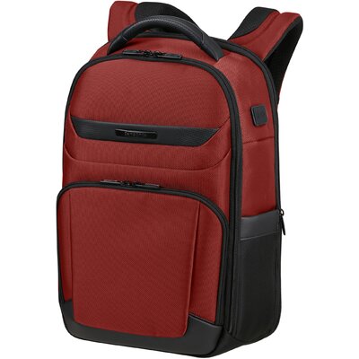 Samsonite PRO-DLX 6 Backpack 15.6" Piros laptop hátizsák