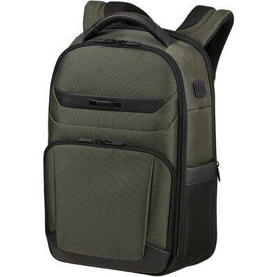 Samsonite PRO-DLX 6 Backpack 15.6" Zöld laptop hátizsák