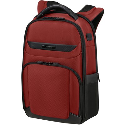 Samsonite PRO-DLX 6 Backpack 14.1" Piros laptop hátizsák