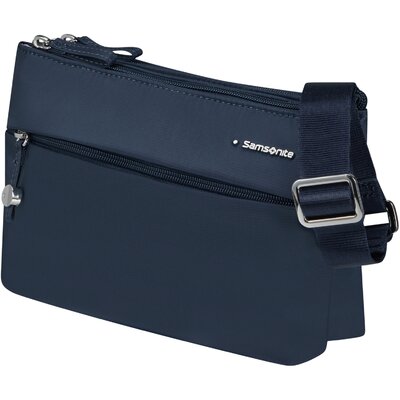 Samsonite MOVE 4.0 Flat Shoulder Bag 2 Comp Kék