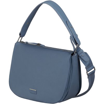Samsonite BE-HER Hobo Bag Round 3 Comp Kék női válltáska