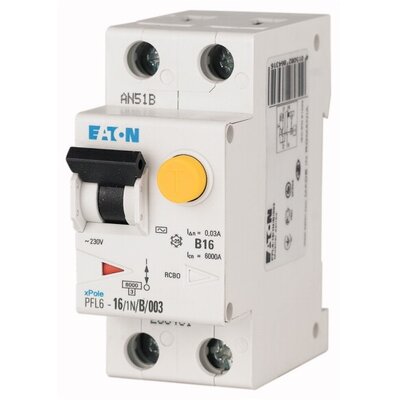 Eaton Y7-286428 6kA 1p+N/B/30mA/AC típus áramvédő-kismegszakító
