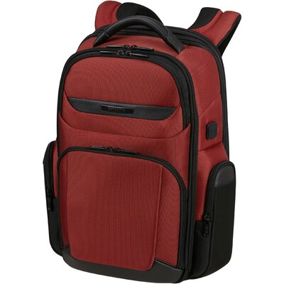 Samsonite PRO-DLX 6 Backpack 15.6" 3vol Exp Piros laptop hátizsák