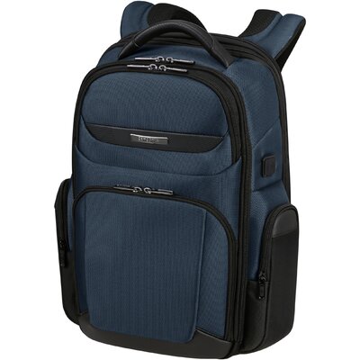 Samsonite PRO-DLX 6 Backpack 15.6" 3vol Exp Kék laptop hátizsák