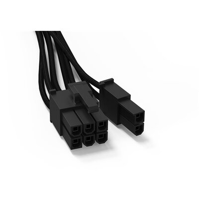 Be Quiet! Kábel - PCI-E Power Cable CP-6610 (6+2 tű, 1 csatlakozó, erenként harisnyázott, 60 cm, fekete)