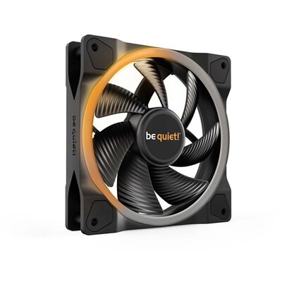 Be Quiet! Cooler 12cm - LIGHT WINGS 120mm PWM (RGB, 1700rpm, 20,6dB, fekete)