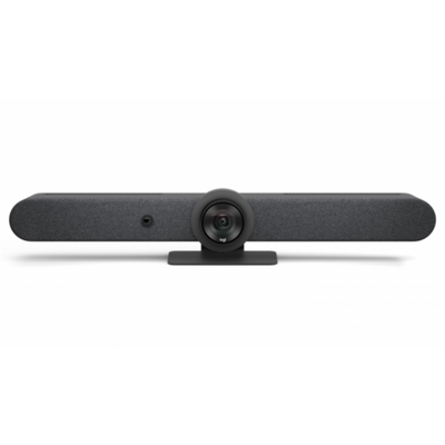 Logitech Webkamera - Rally Bar ConferenceCam rendszer (3840x2160 képpont, 90°-os látótér, mikrofon Ultra HD, fekete)