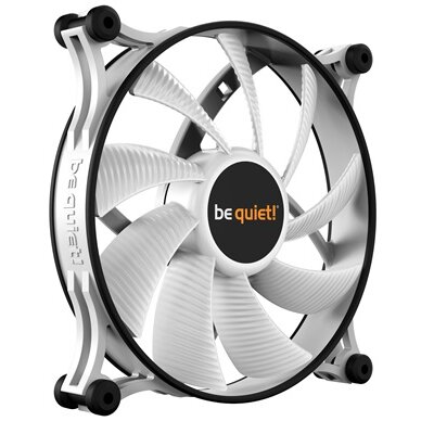 Be Quiet! Cooler 14cm - SHADOW WINGS 2 140mm PWM White (900rpm, 14,9dB, fehér)