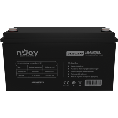 APC (NJOY) GE15012KF Akkumulátor 12V, 412W/cell, gondozásmentes T11
