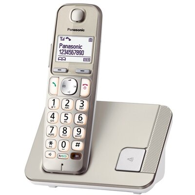 Panasonic KX-TGE210PDN DECT fehér vezetéknélküli telefon