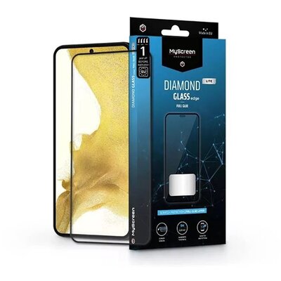 MSP LA-2235 Galaxy S22 Diamond Glass Lite Edge2.5D edzett üveg kijelzővédő fólia