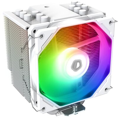 ID-Cooling CPU Cooler - SE-226-XT ARGB SNOW (31.5dB; max 95,99 m3/h; 4Pin csatlakozó, 6 db heatpipe, 12cm, PWM, LED)