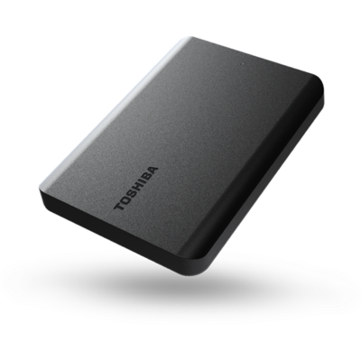 Toshiba Külső HDD 2.5" - 2TB Canvio Basics Fekete (USB3.0; ~5Gbps; NTFS/HFS+; matt)