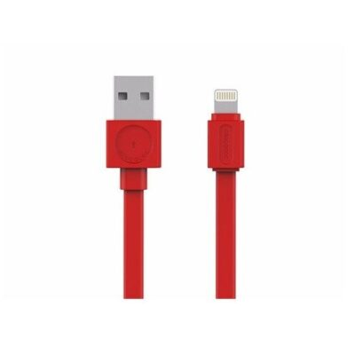 Allocacoc USB cable Lightning MFI Red