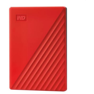 Western Digital My Passport WDBPKJ0040BRD 2,5" 4TB USB3.0 piros külső winchester