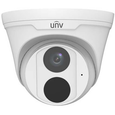 Uniview Easy 4MP turret dómkamera, 4mm fix objektívvel, mikrofonnal