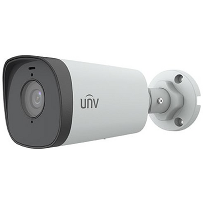 Uniview Prime-I 4MP Lighthunter csőkamera, 6mm fix objektívvel, 2 mikrofonnal, 80m-es infra megvilágítással