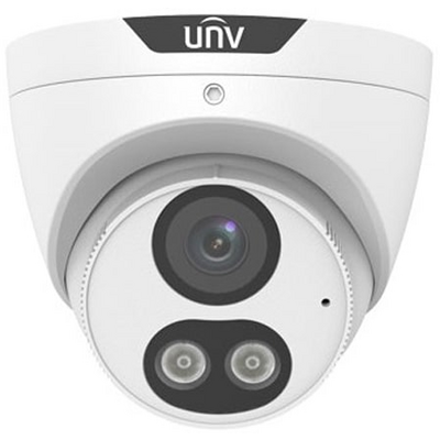 Uniview Prime-I 8MP Tri-Guard turret dómkamera, 4mm fix objektívvel, mikrofonnal