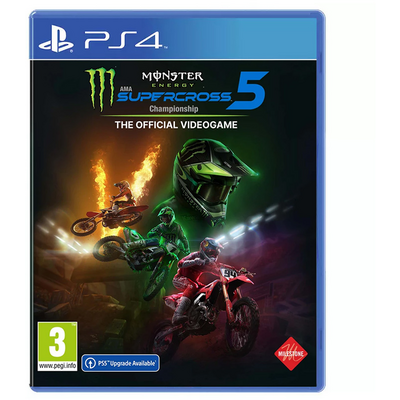 Monster Energy Supercross 5 PS4 játékszoftver