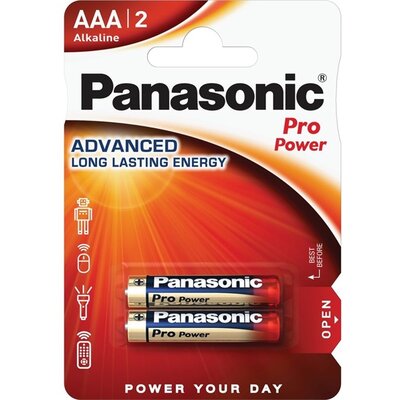 Panasonic LR03PPG/2BP 1,5V AAA/mikro tartós alkáli elem 2 db/csomag