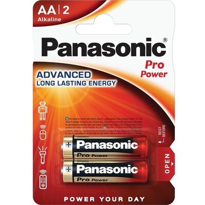 Panasonic LR6PPG/2BP 1,5V AA/ceruza tartós alkáli elem 2 db/csomag