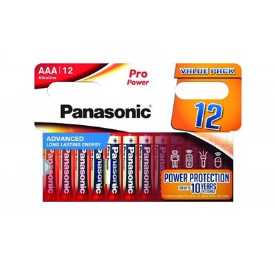 Panasonic LR03PPG/12HH 1,5V AAA/mikro tartós alkáli elem 12 db/csomag