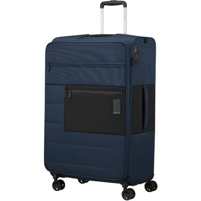 Samsonite VAYCAY Spinner 77/28 Exp kék bőrönd