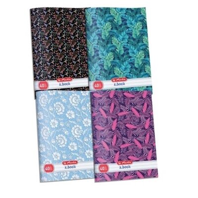 Herlitz Nature A4 40lapos kockás füzet