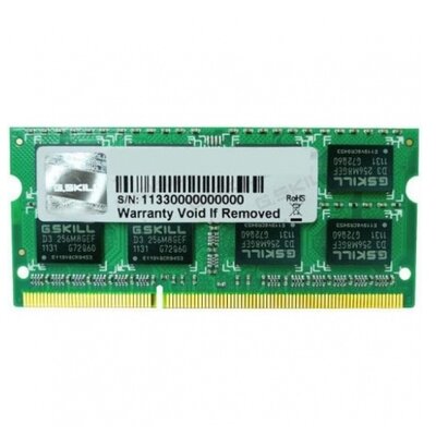 G.SKILL Standard DDR3L SO-DIMM 1600MHz CL11 8GB Green