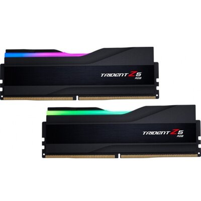 G.SKILL Trident Z5 RGB DDR5 6400MHz CL32 64GB Kit2 (2x32GB) Intel XMP Black