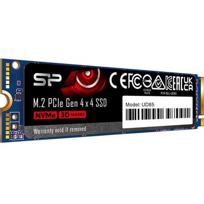 SILICON POWER SSD UD85 500GB M.2 PCIe Gen4 x4 NVMe 3600 MB/s 2800MB/s
