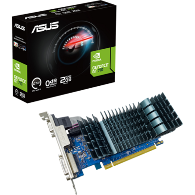 ASUS NVIDIA GT 710 2GB GDDR3 - GT710-SL-2GD3-BRK-EVO