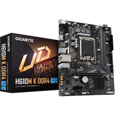 GIGABYTE Alaplap S1700 H610M K DDR4 INTEL H610, mATX