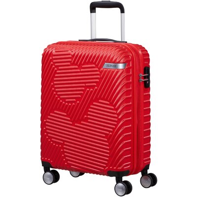 American Tourister MICKEY CLOUDS Spinner 55/20 Exp Tsa piros kabinbőrönd