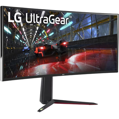 LG 38GN950P-B 21:9 Ívelt QHD Ultragear™ IPS gaming monitor HDR10-zel és AMD Free