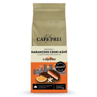 Cafe Frei brüsszeli jaffa narancs-praliné 200g őrölt kávé