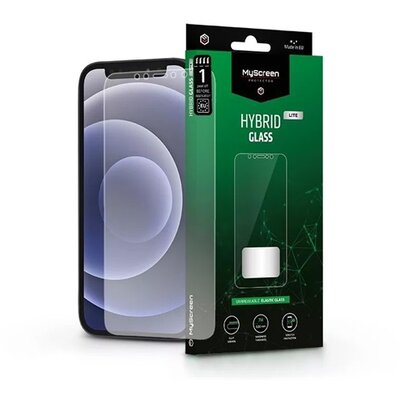 MSP LA-2298 Apple iPhone 12/12 Pro Hybrid Glass Lite rugalmas üveg kijelzővédő fólia