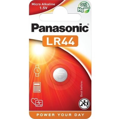 Panasonic LR-44EL/1B LR44 elem 1 db