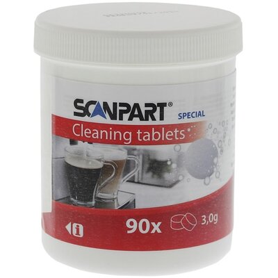 Scanpart 2790000230 kávéfözőhöz 3 g 15 mm 90 db tisztítótabletta