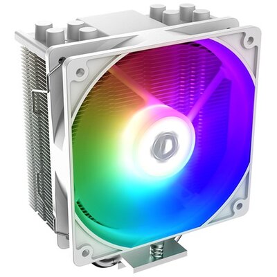 ID-Cooling CPU Cooler - SE-214-XT ARGB WHITE (13.8-30,5dB; max. 115,87 m3/h; 4pin, 4 db heatpipe, 12cm, PWM, A-RGB LED)