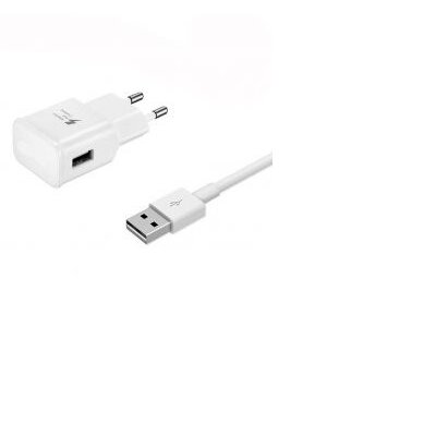 BLACKBIRD Hálózati Adapter Gyorstöltő + Micro USB Adatkábel 1m, Fehér