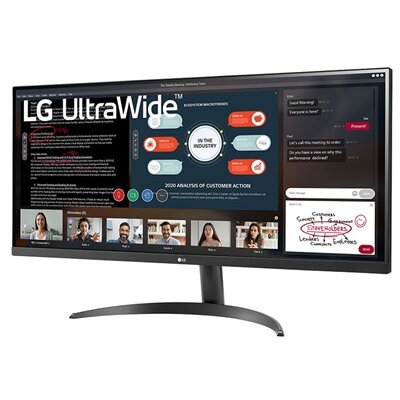 LG Monitor 34" - 34WP500-B (IPS; 21:9; 2560x1080 ; 5ms; 1000:1; 250cd; HDMI; HDR10; FreeSync™)